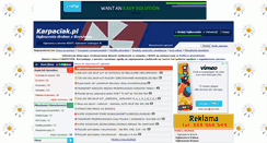 Desktop Screenshot of karpaciak.pl